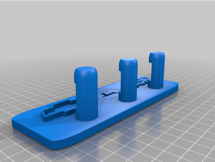 clé titulaire soutien Chevy jd bateau matthewdaniels05 3d print model - Mito3D
