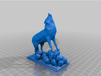 wolf skulls jeekay 3d print model - Mito3D