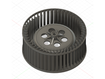 squirrel cage fan dehumidifier ad70gusx chewtoy1 3d print model - Mito3D