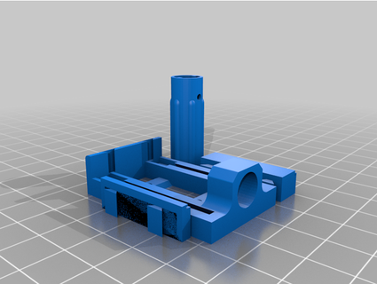 simplifié machine vice serrer Benjamin 3d print model - Mito3D