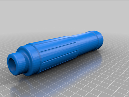fan mod sabre blaster 3d print model - Mito3D