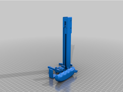 spring gun meef 3d print model - Mito3D