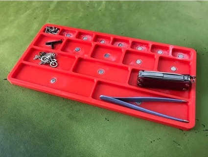 screw magnetic tray olgapavlova 3d print model - Mito3D