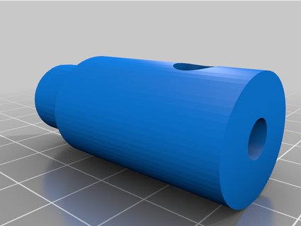 geared dc motor coupling shaft iayanpahwa 3d print model - Mito3D