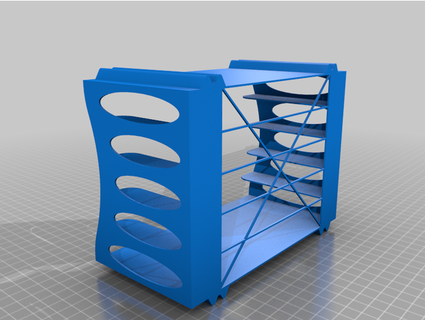 caja almacenaje cajón organizador alby77 3d print model - Mito3D
