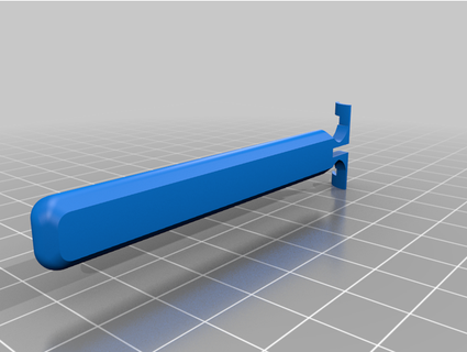 shaving razor handle - shufersal eranglr 3d print model - Mito3D