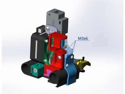 direct extruder flyingbear ghost 5 laker87 3d print model - Mito3D