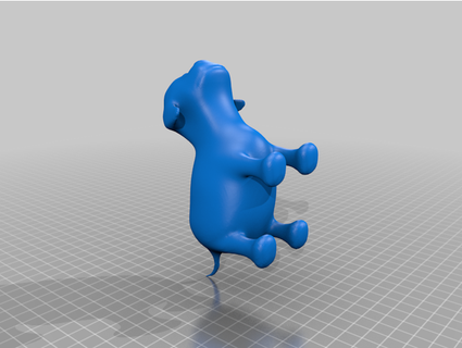 small dog linariachan 3d print model - Mito3D
