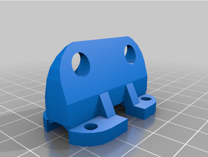 tamiya tl-01 front foam bumper mount inconsistentfrooby 3d print model - Mito3D