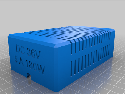 psu 36v 5a 180w caso funda dc36v 5 wx dc2416 rstecnología 3d print model - Mito3D