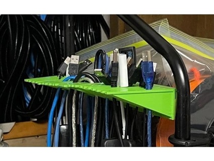cable racks milvet 3d print model - Mito3D