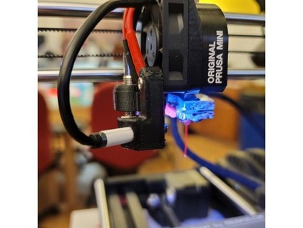 prusa mini 6mm endoscopic camera mount creatorpult 3d print model - Mito3D