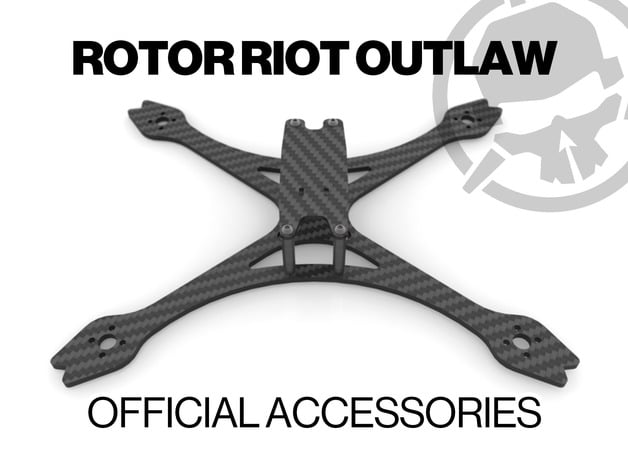 rotore sommossa fuorilegge telaio Accessori rotorriot 3D print model - Mito3D