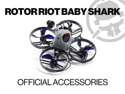 rotor riot baby shark frame accessories rotorriot 3d print model - Mito3D