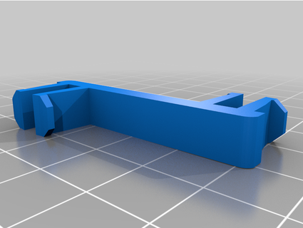 toyota pavimento stuoia clip scatto clofal 3d print model - Mito3D