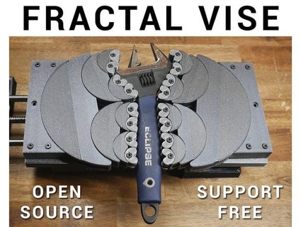 fractal vise teachingtech 3d print model - Mito3D