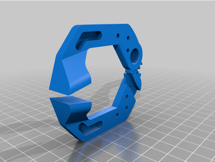 braçadeira robótico braço heyinheyin 3d print model - Mito3D