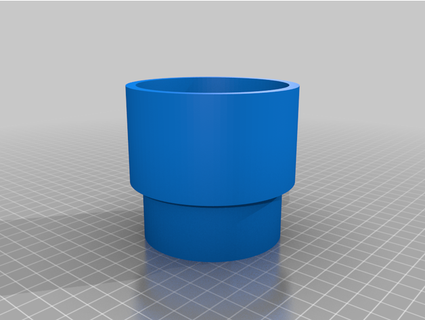 f150 2006 cupholder adapter forcegc 3d print model - Mito3D