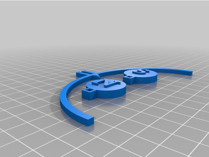 compass balancing stevenbibeau 3d print model - Mito3D