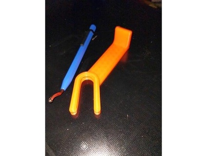 universal bed handle lever tispokes 3d print model - Mito3D