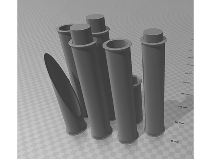 jugchang bamboo spear ninenein 3d print model - Mito3D