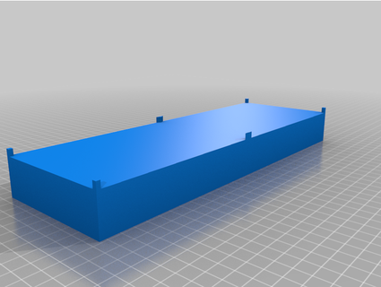 Subtraktion Block Umfang Abstandshalter verwenden Design 60 Tastatur Fälle beaglechristo 3d print model - Mito3D