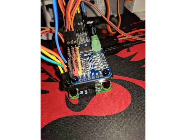 pca9685 pi zero staffa mbauer599 3D print model - Mito3D