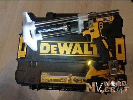 dewalt dcd791 drill guide nv woodcraft 3d print model - Mito3D