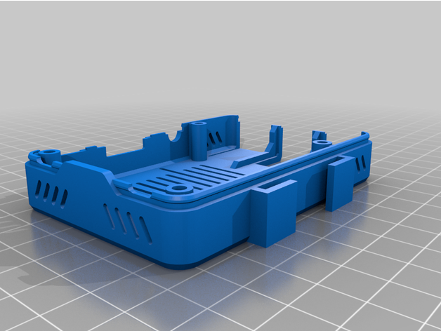 octoprint pi 3b+ caso funda ender 3 modelos remezclar build 0 matic 3D print model - Mito3D