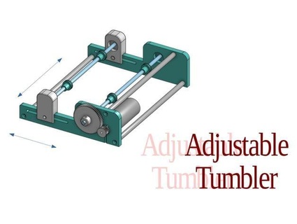 adjustable polish tumbler machine hansvanlin 3d print model - Mito3D