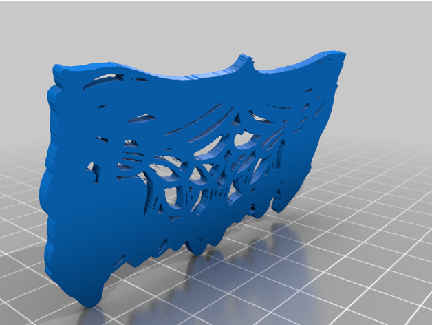 Arte Nouveau cinturón hebilla joyeriajoyeria 3D print model - Mito3D