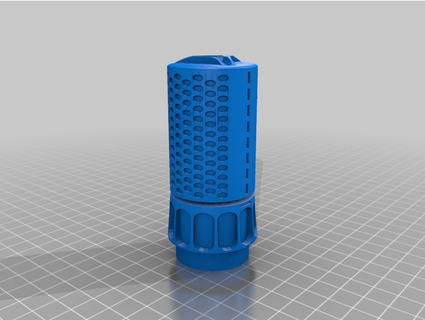 airsoft escapar barril atrevidas 3d print model - Mito3D