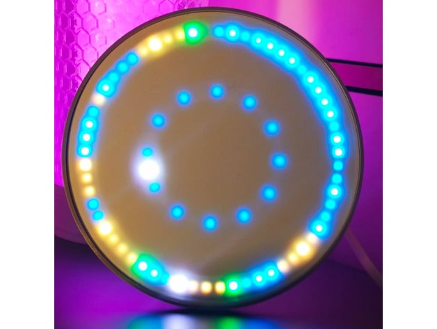 LED l'horloge dcf77 sixi 3D print model - Mito3D