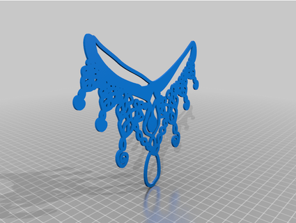 declaración collar joyeriajoyeria 3d print model - Mito3D