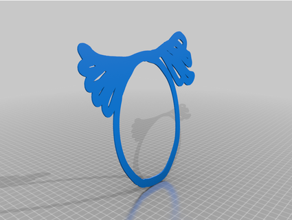 Aussage Ring Hals Charme thejewelryjoint 3d print model - Mito3D