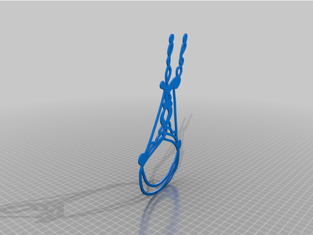 macrame style pendant thejewelleryjoint 3D print model - Mito3D