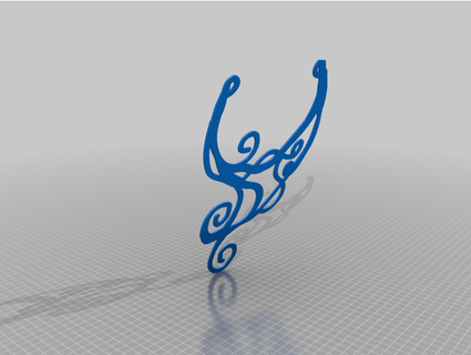 tentacoli elementare collana thejewelryjoint 3d print model - Mito3D