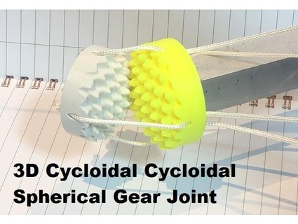 3d cycloïdal robot poignet goulpa 3d print model - Mito3D