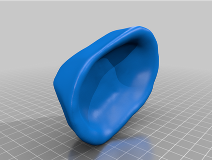 simple clay bowl glasratz 3d print model - Mito3D