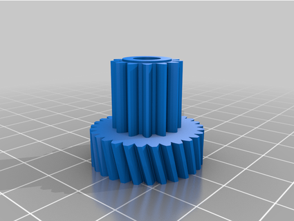 engrenages mécanisme essuie glaces lada accorder ronick 3d print model - Mito3D