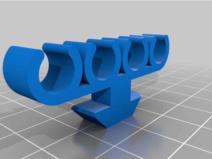 sfx 100 cable holder t-nut 8mm simlab darumble 3d print model - Mito3D