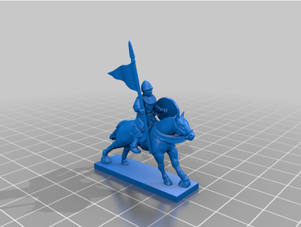 idades genérico cidade cavalaria milícia cara feira 3d print model - Mito3D