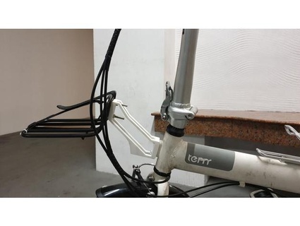 katlama bisiklet ön binmek genişletici adaptör göl 3d print model - Mito3D