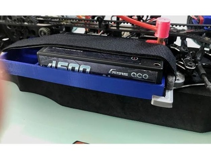 rc yokomo bd8-2018 battery brace mk2 frogfish 42 3d print model - Mito3D