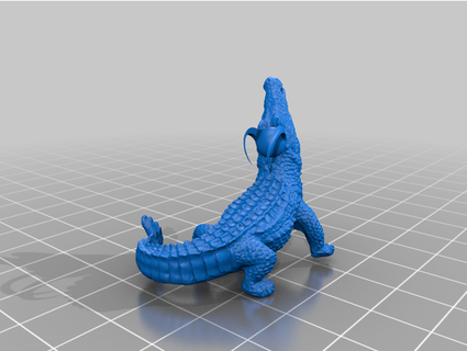 alligator Loki 1 12 échelle montréalais 3d print model - Mito3D