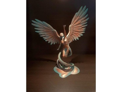 angel reaching towards heaven nahojjjen 3d print model - Mito3D