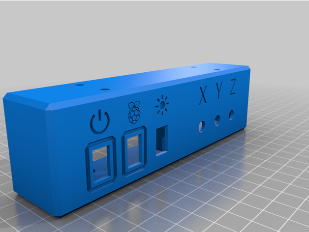 control panel lack enclosure kleinertrompeter 3D print model - Mito3D