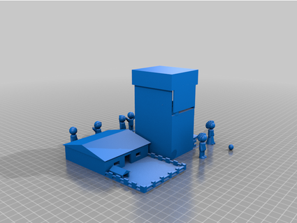 Maison geçit şirket ellietop3d 3d print model - Mito3D