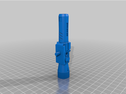 Belagerung Megatron Verschmelzung Kanone Remix Nekrosektor 3d print model - Mito3D