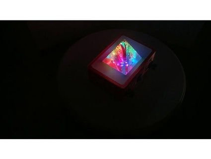 ışık piramit rgb Led yüzük arduino reçine akşam 3d print model - Mito3D